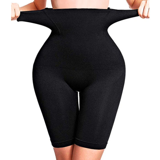 YBFDO Pantaloni modellanti ad angolo piatto a vita alta da donna Glutei dopo il parto Sollevamento pantaloni modellanti per il corpo Pantaloncini slim Allenatore in vita