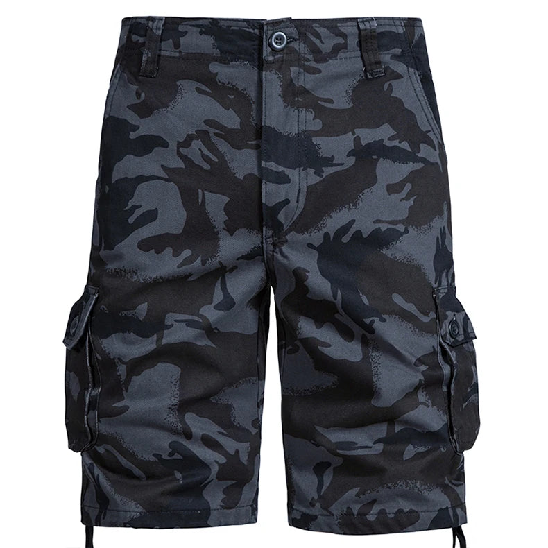 Pantaloncini Mimetici Da Uomo Traspiranti In Cotone Con Tasche Laterali Per Sport All Aperto Pantaloni Corti Estivi