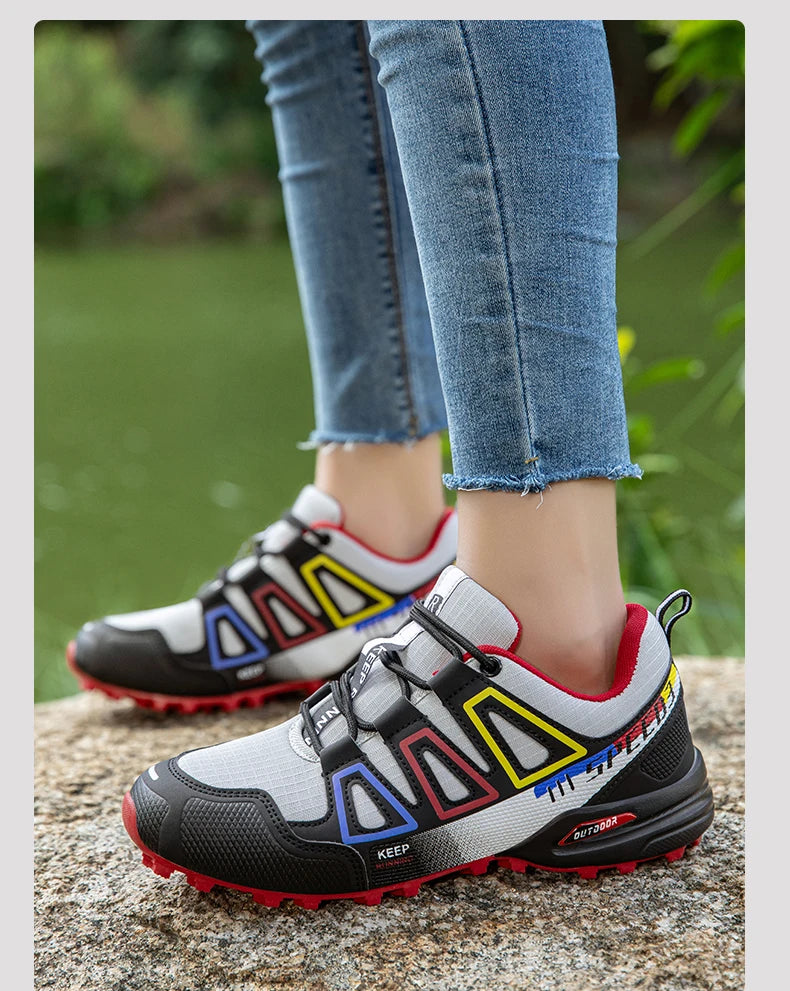 Scarpe Da Trekking Impermeabili Da Donna Traspiranti Scarpe Sportive Da Esterno Per Viaggio Passeggiata Ciclismo Corsa