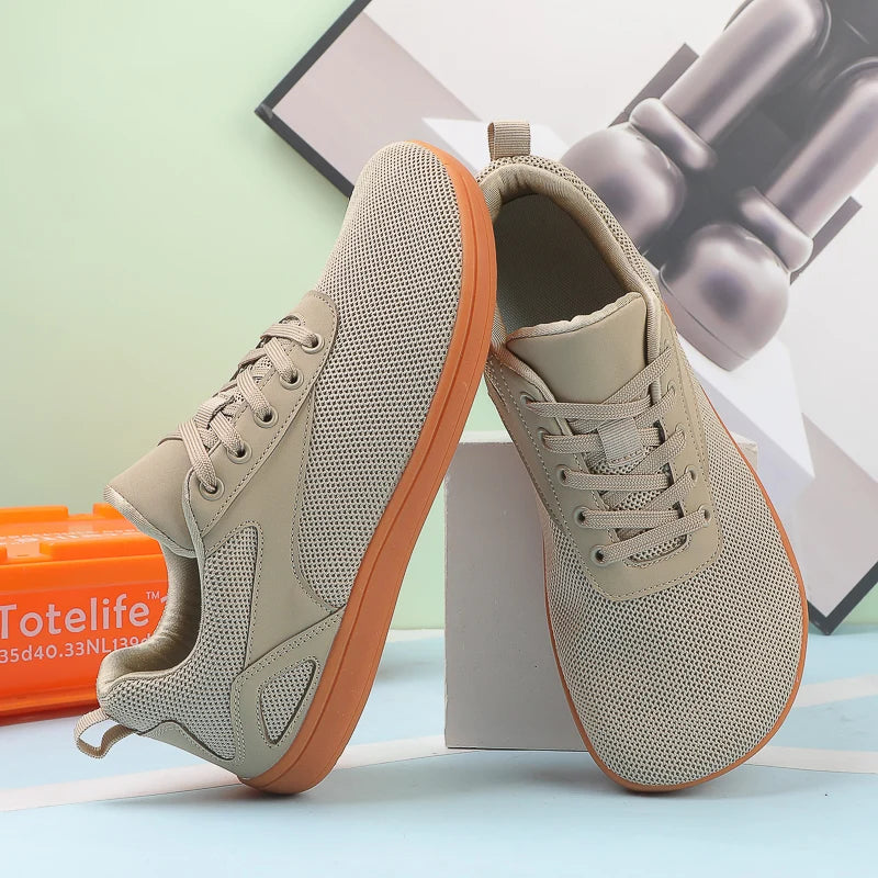 Scarpe Da Passeggio Traspiranti In Mesh Unisex A Punta Larga Per Uomo Comode Scarpe Sportive Per Esterni