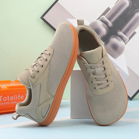Scarpe Da Passeggio Traspiranti In Mesh Unisex A Punta Larga Per Uomo Comode Scarpe Sportive Per Esterni