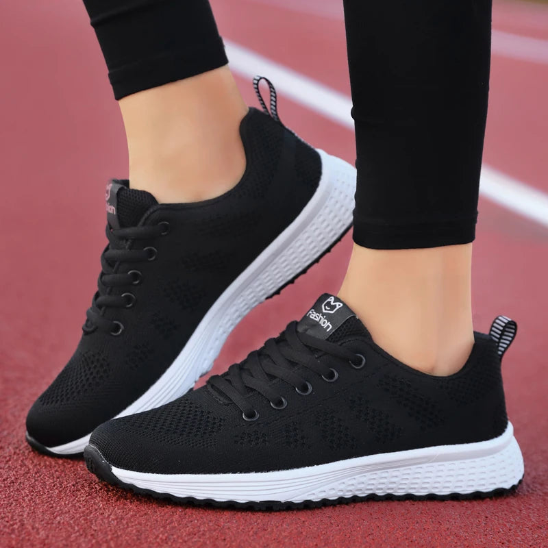 Scarpe sportive da donna Sneakers con plateau alla moda Scarpe basse da donna primavera estate Scarpe da corsa per donna Scarpe casual Mesh Jogging Tennis