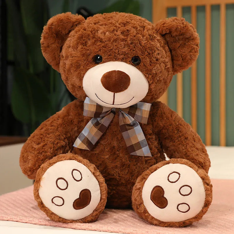 Orso Peluche Con Papillon Kawaii 35 50 60 Cm Cuscino Morbido Per Bambini Ragazze Regalo Perfetto Per Bimbi E Ragazze