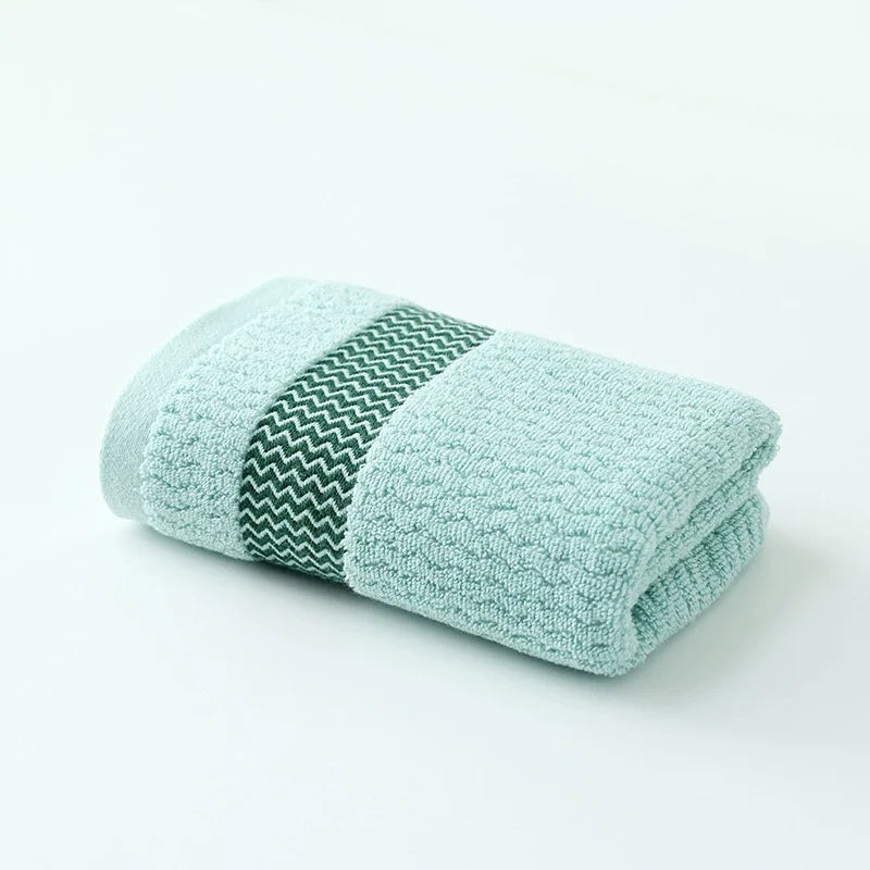 Asciugamani In Cotone Puro 100 Percento Decorativi A Righe In Spugna Ondulata Per Bagno E Cucina 13x29 Pollici