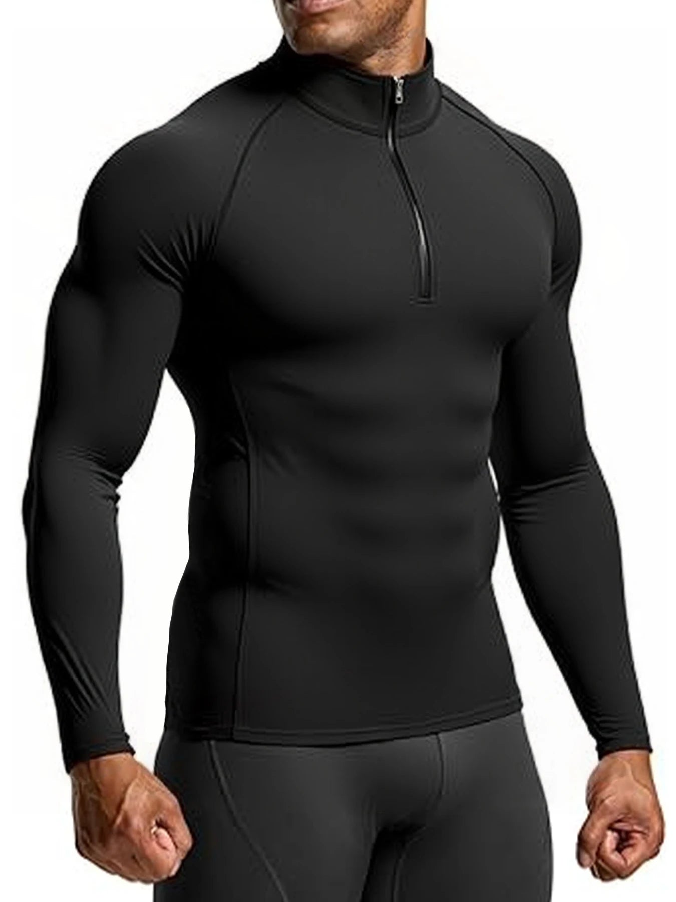 Uomini Abbigliamento Sportivo Fitness Camicie Palestra Ad Asciugatura Rapida Traspirante Lunghe Per Allenamento Autunno