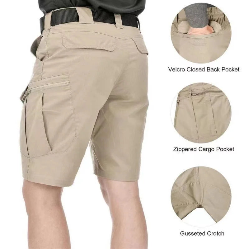 Pantaloncini Cargo Uomo Impermeabili Da Esterno Estivi Trekking Campeggio Escursionismo Arrampicata Allenamento Pesca