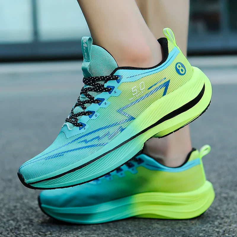 Scarpe Da Corsa Sportive Da Uomo Maratona Casual Leggere Scarpe Da Ginnastica Da Passeggio Antiscivolo Per Esterno