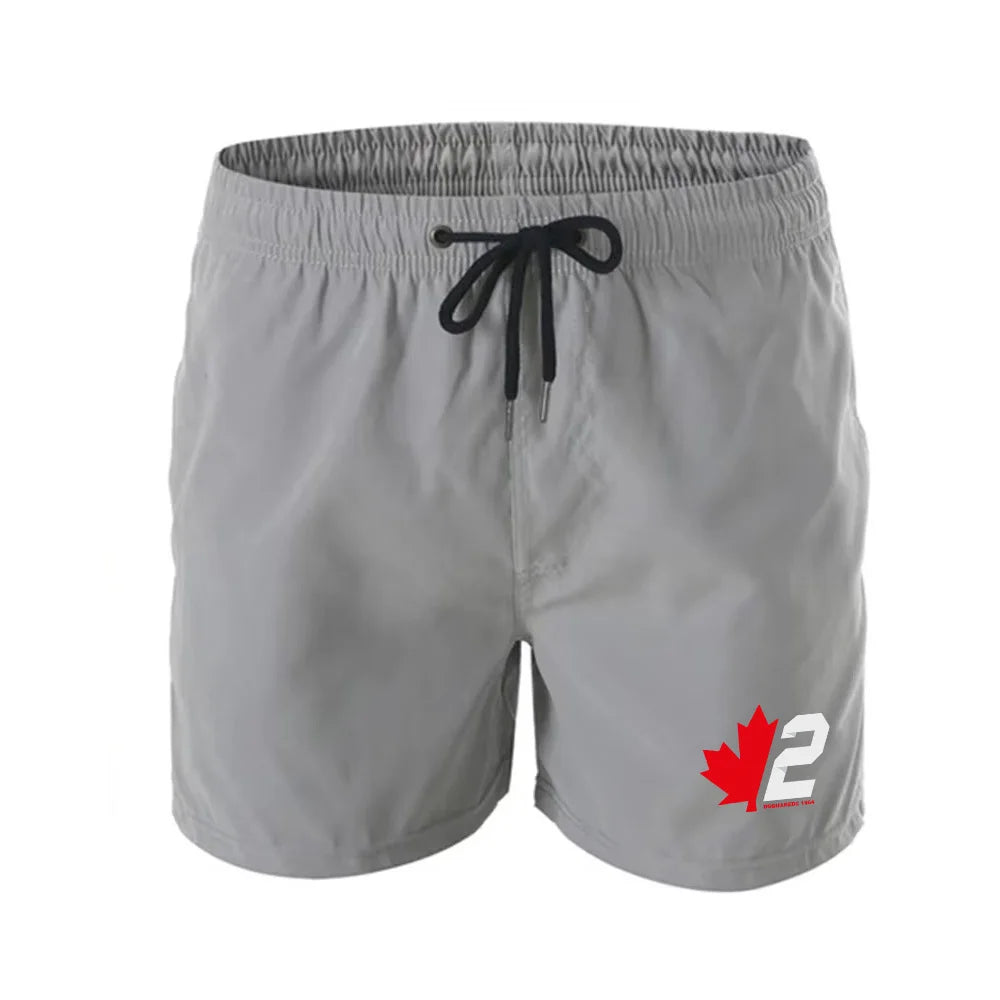 Costume Da Bagno Uomo Pantaloncini Da Spiaggia In Poliestere Con Rete Interna Surf 2025 Sexy Nuoto
