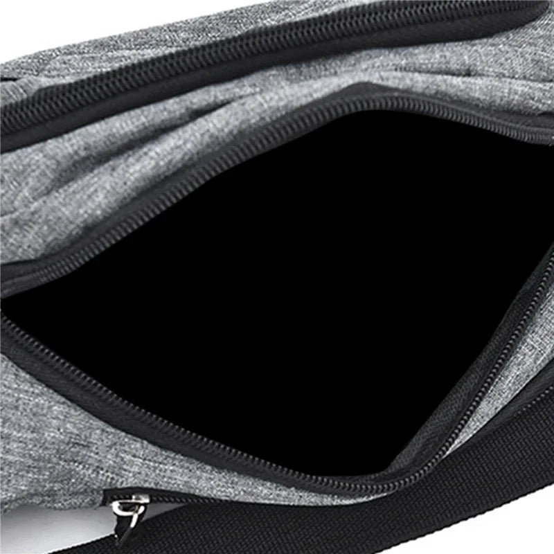 Marsupio mobile per uomo donna Marsupio multifunzionale di grande capacità Anti spruzzi Pochete da cantiere resistente all'usura