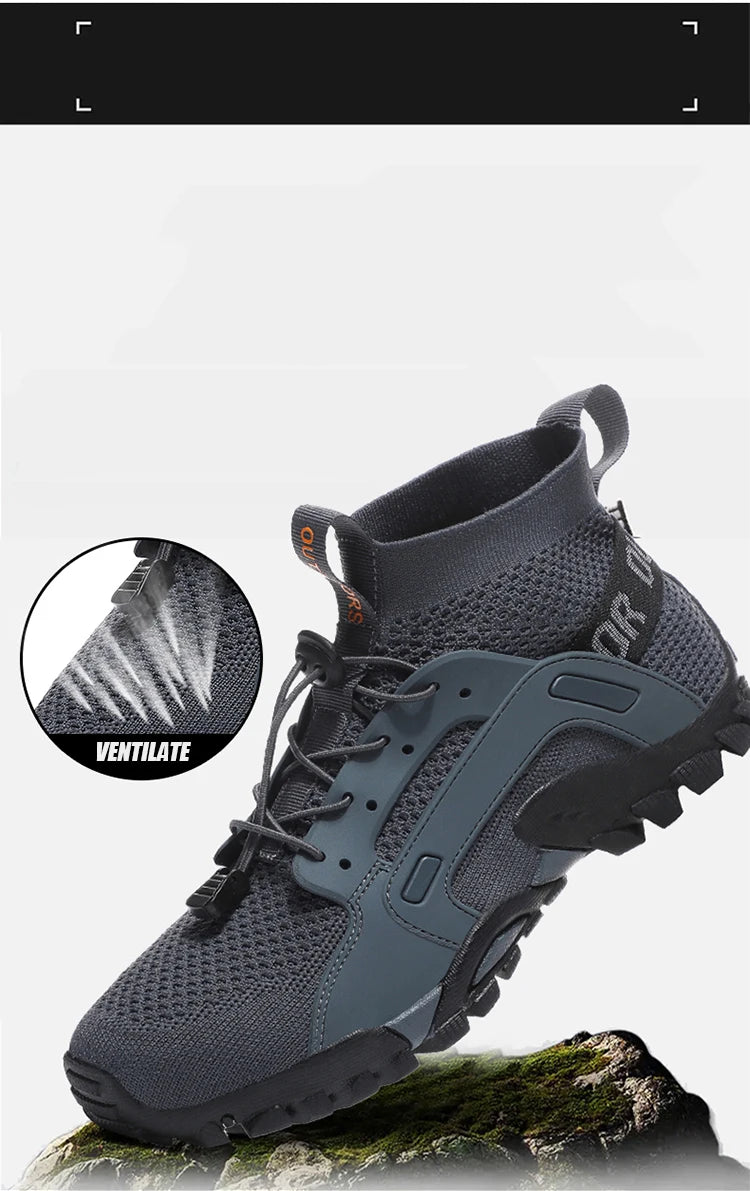 Scarpe Da Trekking Traspiranti Uomo Donna Copriscarpe Esterno Per Escursionismo Pesca Outdoor Sportive