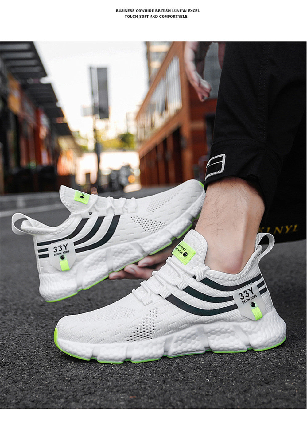 Scarpe Da Ginnastica Da Uomo Unisex Traspiranti Da Corsa Leggere In Maglia Comfort Big Running Scarpe Sportive