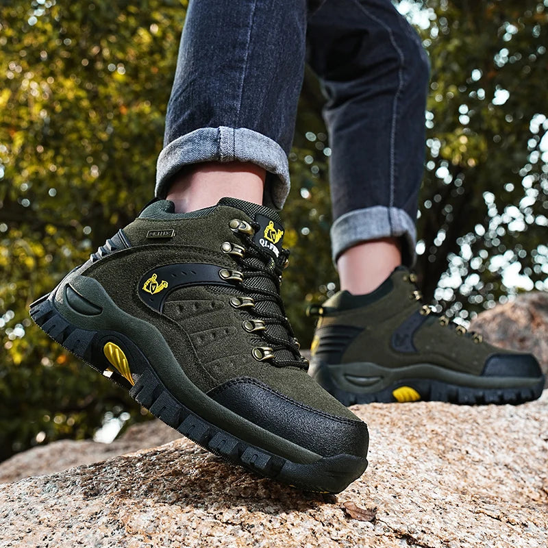 Scarponi Da Trekking Unisex Alla Caviglia Plus Size Outdoor 2025 Montagna Deserto Impermeabili Traspiranti