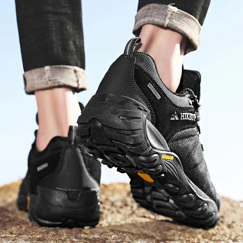 Scarpe Trekking Uomo Antiscivolo Traspiranti Esterno Resistente Agli Spruzzi Arrampicata Sneaker Montagna Turismo