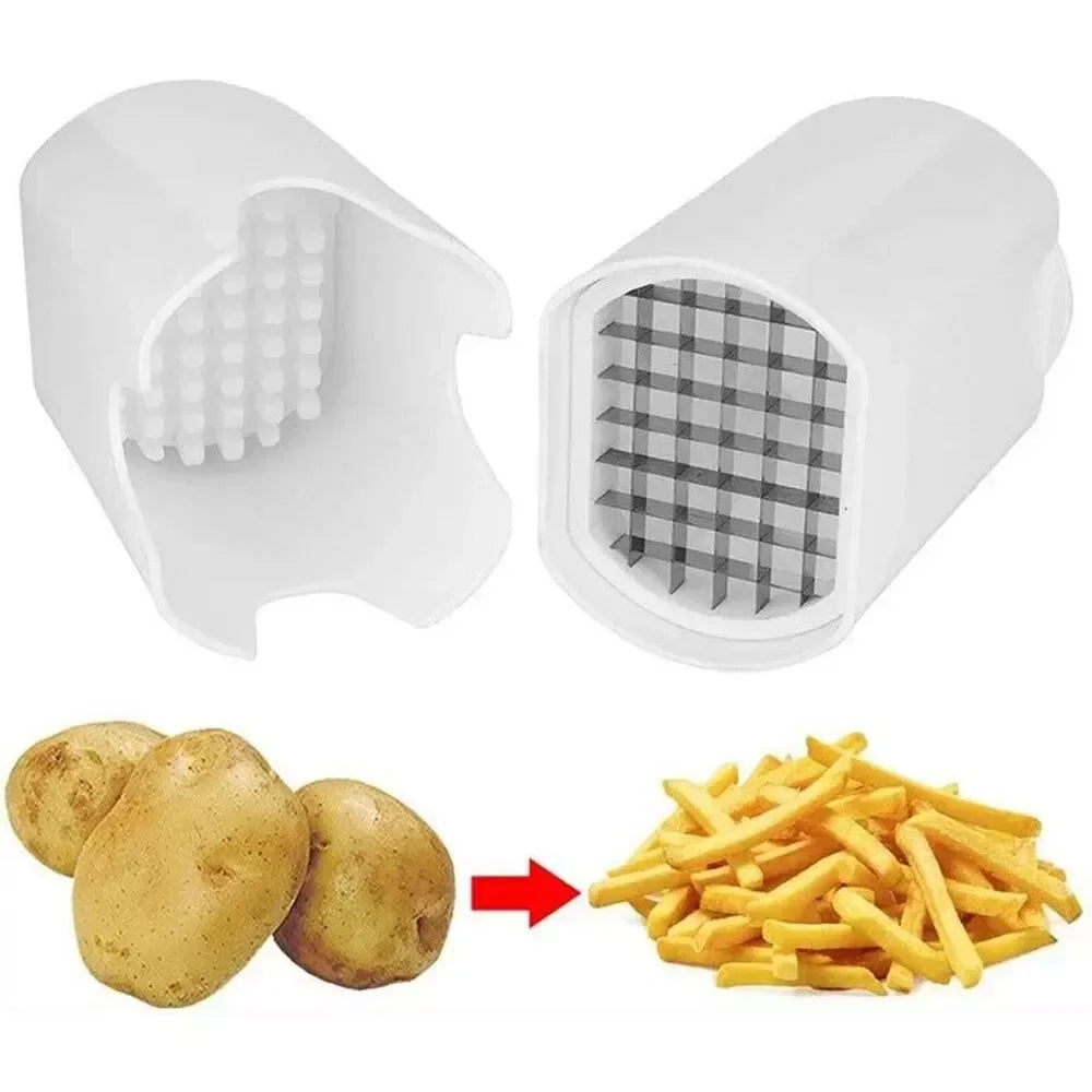 Taglierina Per Patatine Fritte Affettatrice Verdure Veggie Dicer Strumento Cucina