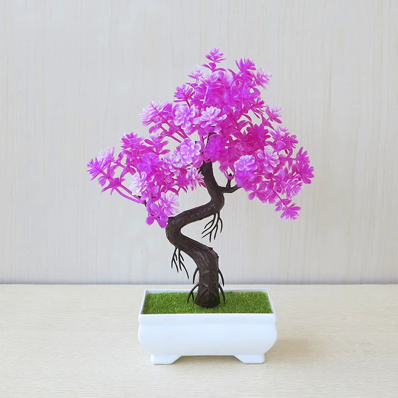 Piante Artificiali Bonsai In Vaso Piccolo Decorazione Da Giardino Zen Per Interni Tavolo Albero Finto Ornamentale