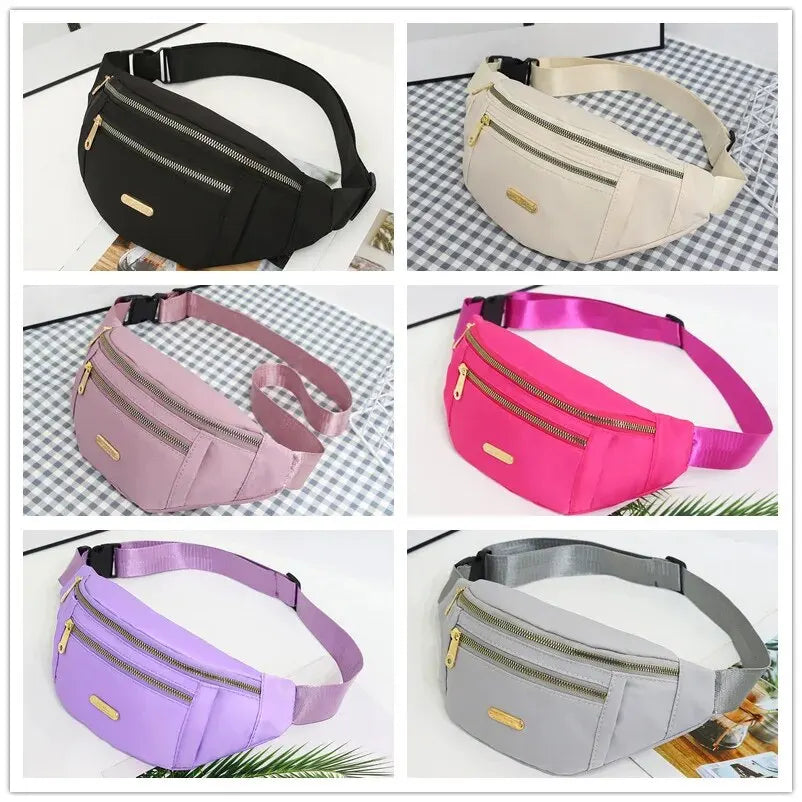 Marsupio Sportivo Da Donna Multistrato Per Telefono Durante Le Attività All Aperto Borsa A Tracolla Da Petto