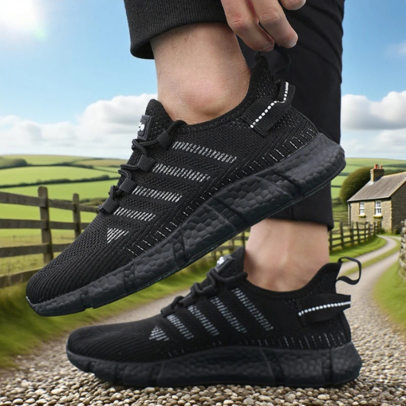 Scarpe Da Uomo In Rete Design Unico E Innovativo Sneakers Leggere Comode Per Esterni Jogging Da Tennis