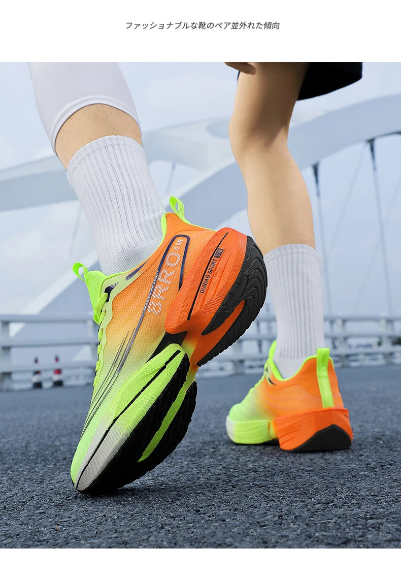 Scarpe da Corsa Sportive Unisex per Maratona Traspiranti Leggere Comode Sneakers Atletiche con Ammortizzazione ad Aria