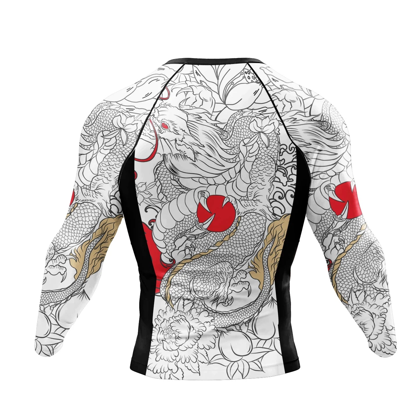 Rash Guard BJJ Uomo Jiu Jitsu Stampa Sublimazione Design Arte Marziale Abbigliamento Compressione Set Breve