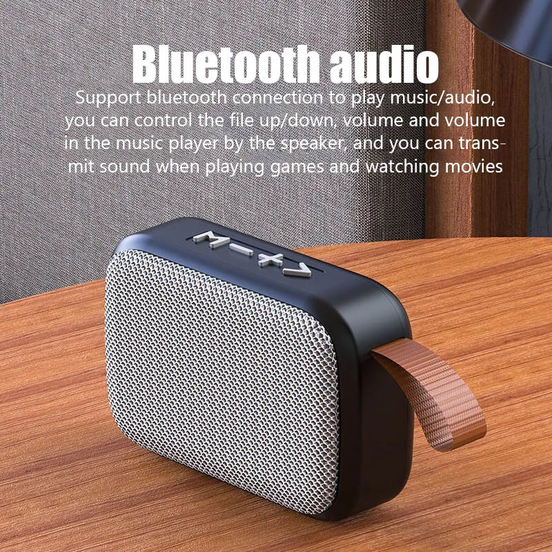 Mini Altoparlante Bluetooth Portatile 5.0 HiFi Soundbar Wireless Con Batteria Da 500 mAh Per Sport Indoor Outdoor