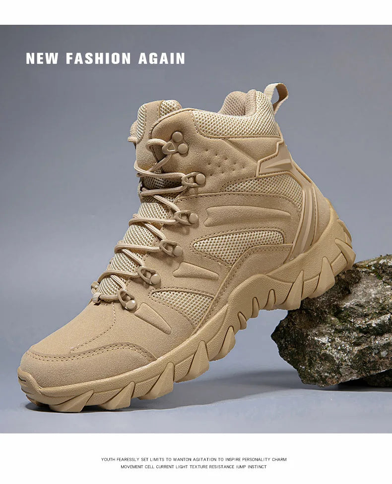 Stivali Da Allenamento Da Combattimento Uomo Scarpe Da Trekking Per Pesca E Caccia Sneakers Da Uomo