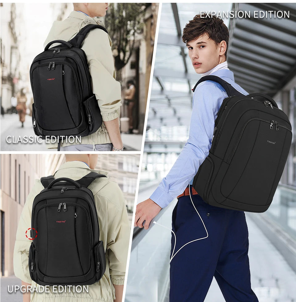 Tigernu Zaino Da Uomo In Nylon 14 15.6 17.3 Pollici Per Laptop Zaino Da Scuola E Viaggio