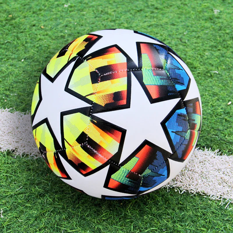 Pallone Da Calcio PU Taglia 5 Per Allenamento Eventi Europei Controllo Resistenza Professionale