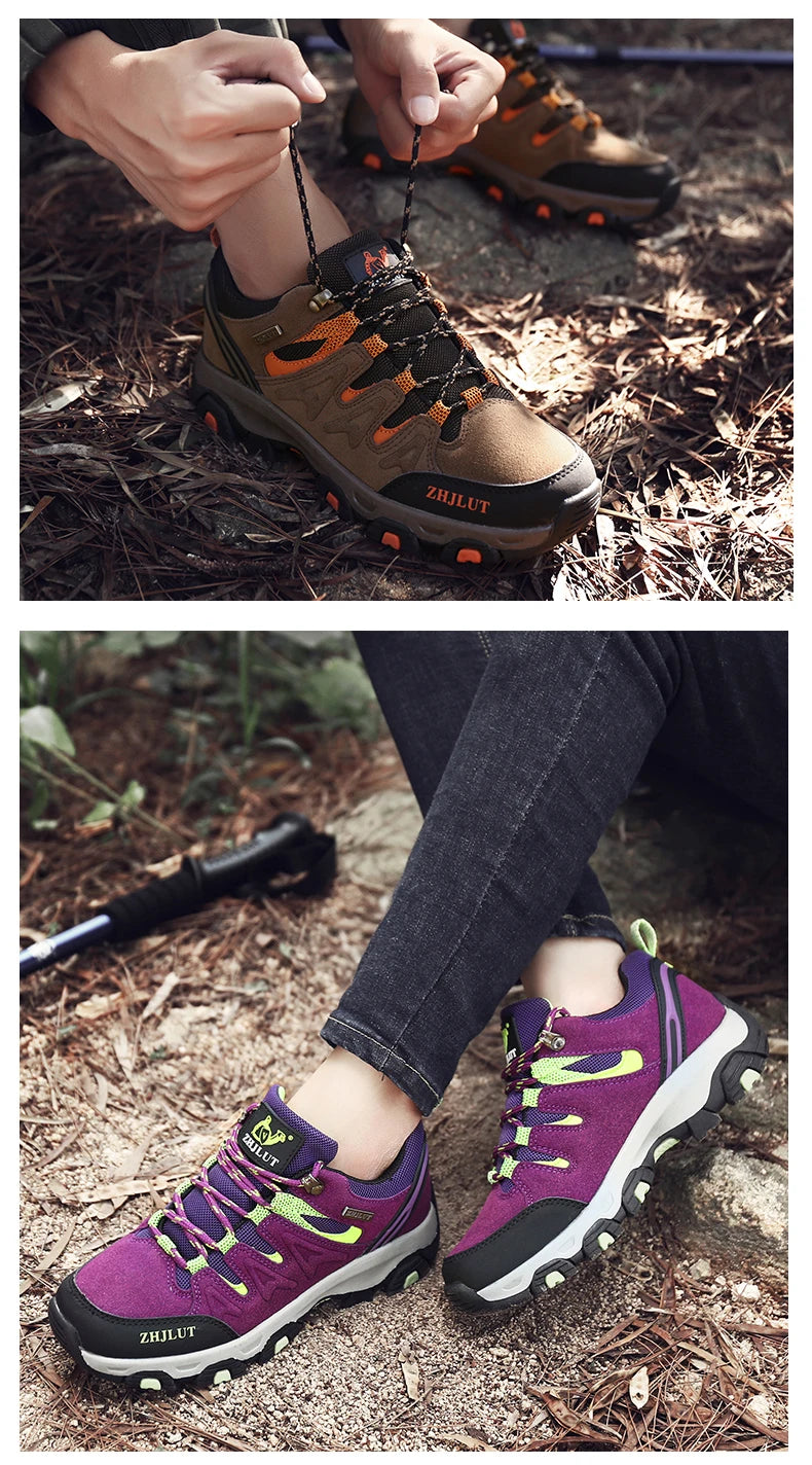 Stivali Da Trekking Da Montagna Per Uomo E Donna Scarpe Passeggio Resistenti All Usura Scarpe Da Arrampicata Estiva