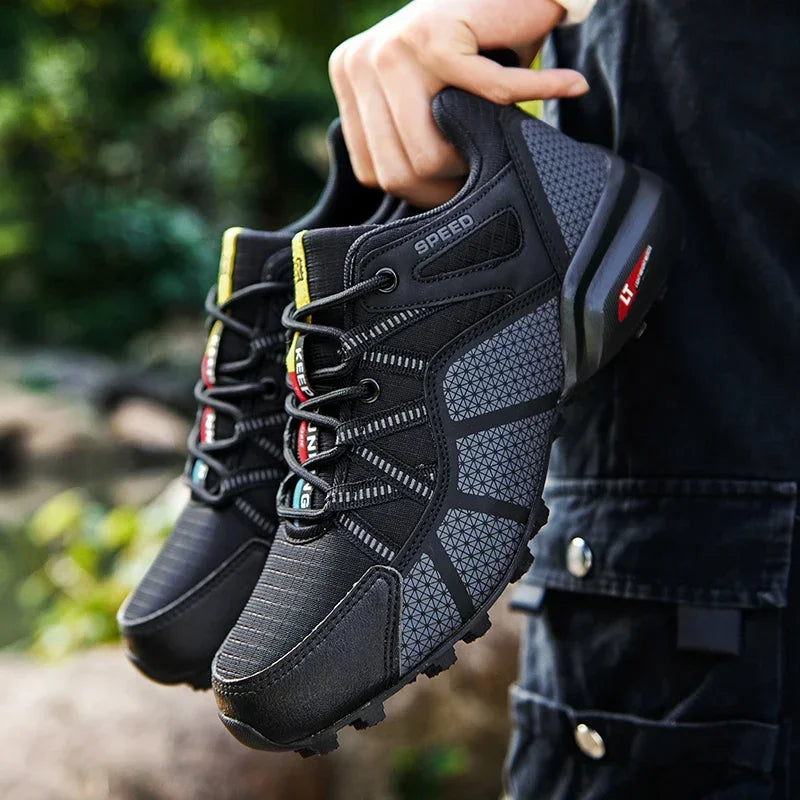 Scarpe Da Trekking Per Uomo Con Lacci Scarpe Da Montagna Per Escursionismo E Ciclismo Leggere E Resistenti