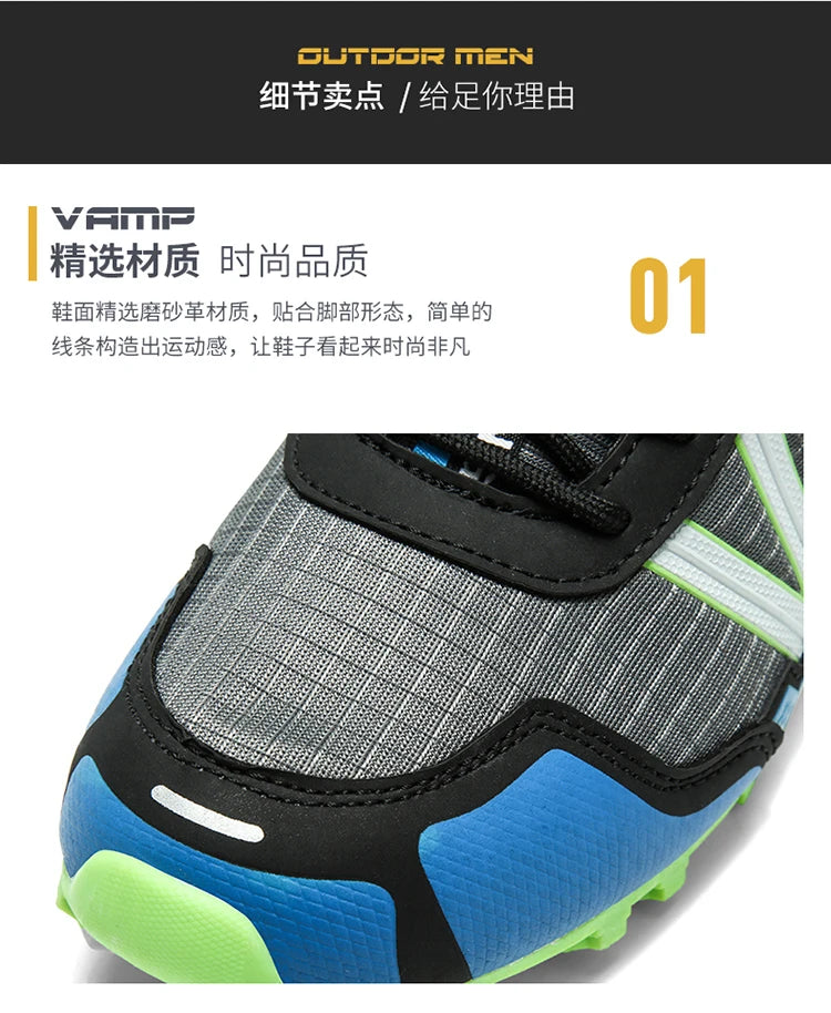Scarpe Da Ginnastica Da Ciclismo Mountain Bike E Trekking Da Uomo Stile Classico Per Esterno All Aperto Traspiranti