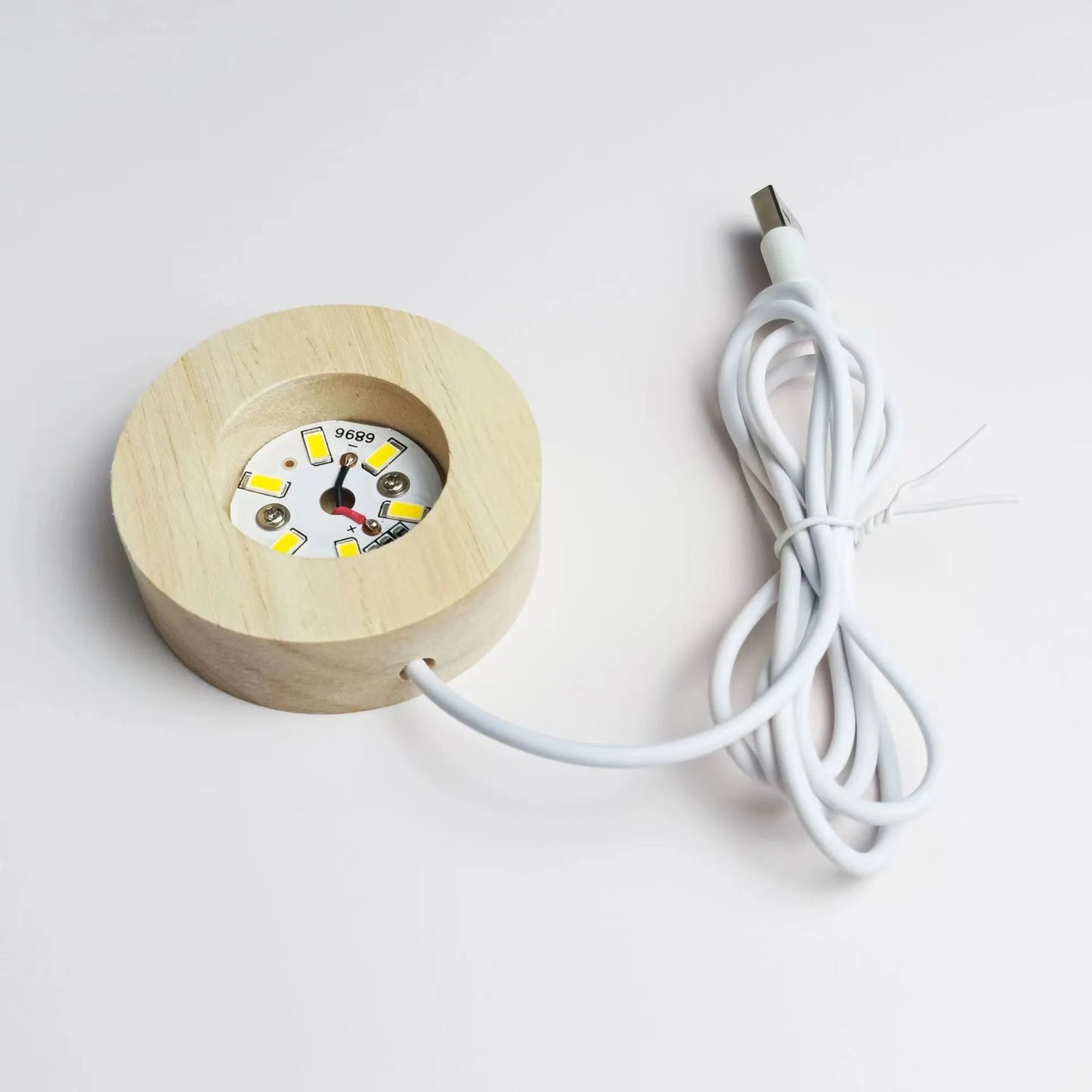 Lampada a Sfera di Cristallo 3D Con Proiezioni Galassia Luce Notturna USB Atmosfera Accogliente Regalo Creativo