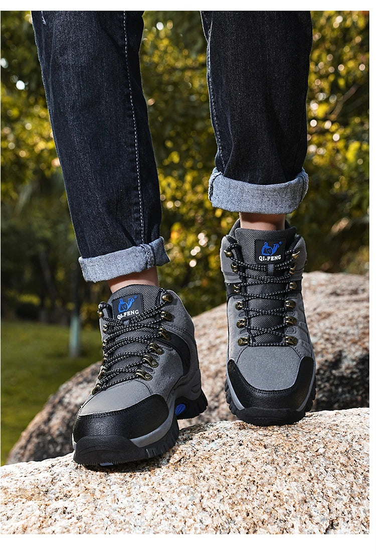 Scarponi Da Trekking Unisex Alla Caviglia Plus Size Outdoor 2025 Montagna Deserto Impermeabili Traspiranti