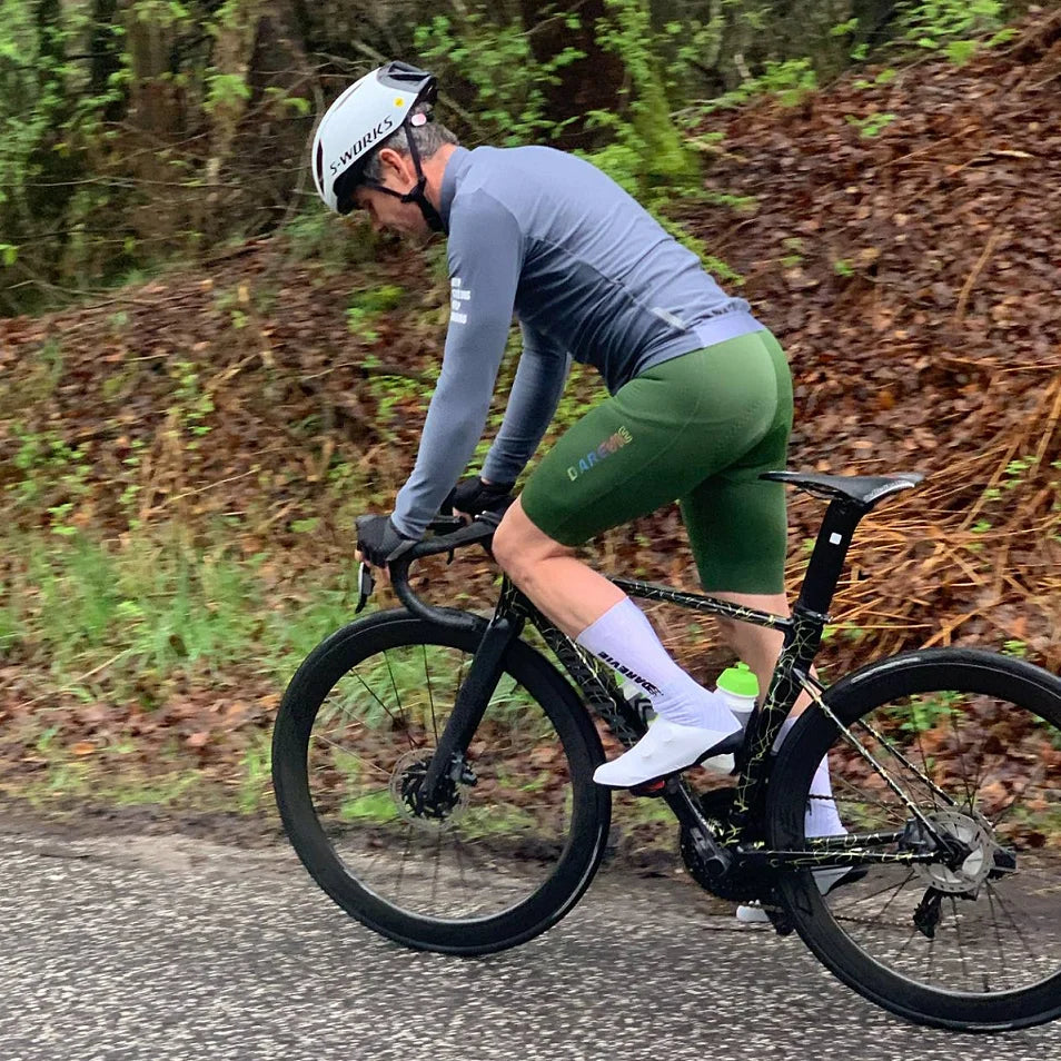 Maglia Da Ciclismo Invernale Termico In Pile Traspirante Uomo Manica Lunga Antipilling Con Tasche Spazzolato Morbido