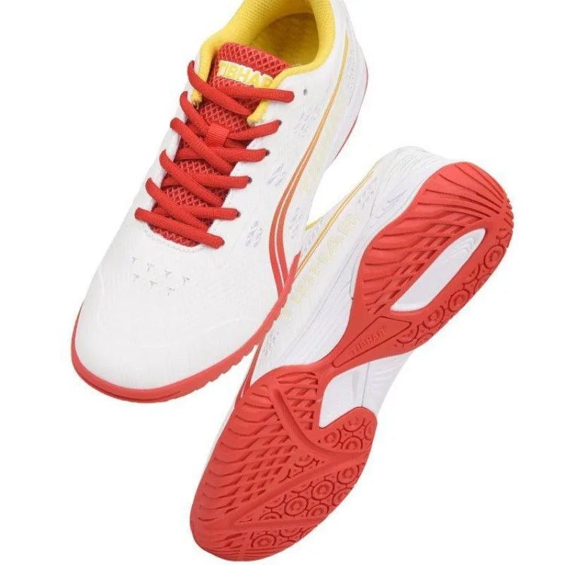 Scarpe da Ping Pong Tibhar per Uomo e Donna Sportive Professionali Antiscivolo Traspiranti