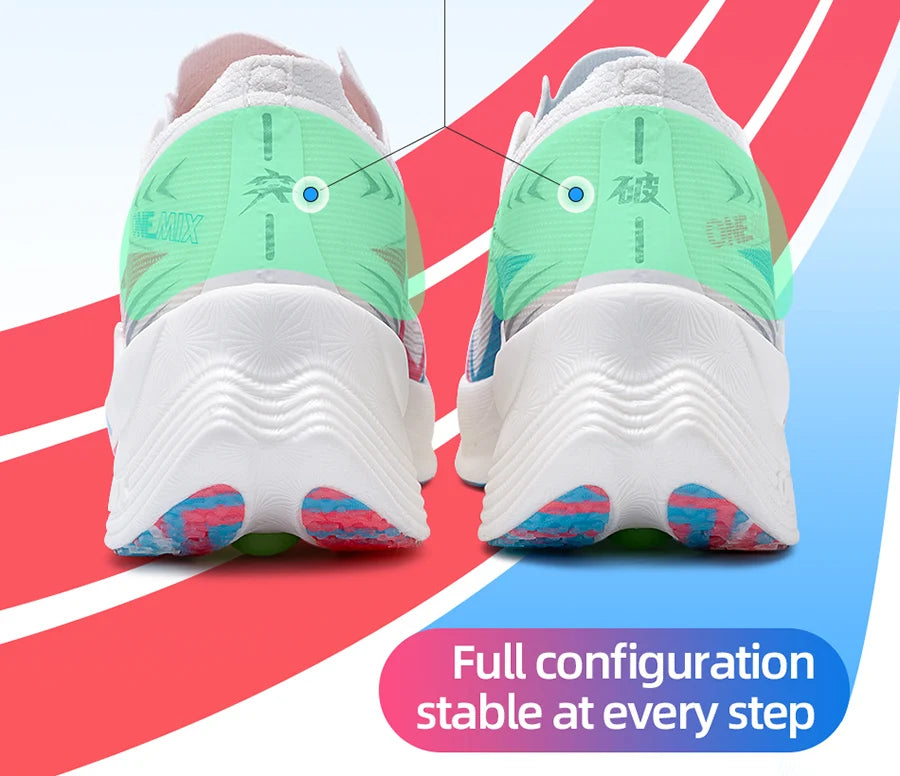 ONEMIX Marathon Scarpe Da Corsa Con Piastra In Carbonio Uomo Antiurto Rimbalzo Ultraleggero E Supporto Stabile