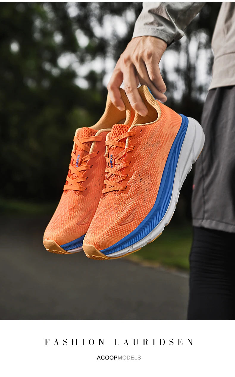 Scarpe Da Corsa Da Uomo Lusso Sneakers Esterno Con Ammortizzazione Mesh Traspiranti Da Ginnastica Fuoristrada Antiscivolo