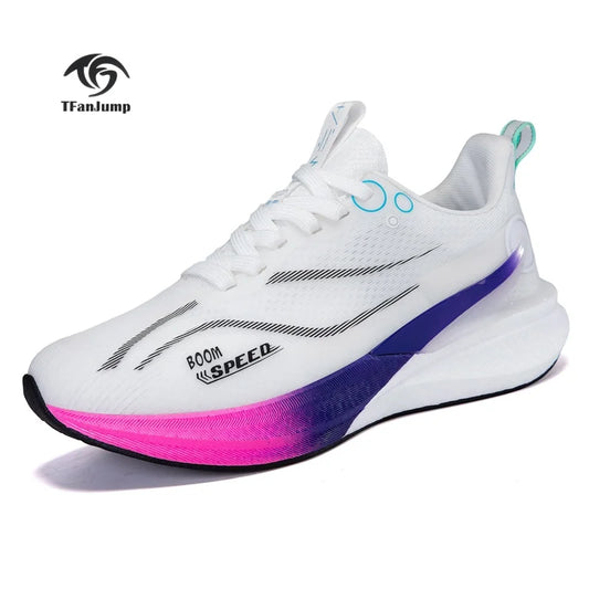 Scarpe Da Corsa Professionali Per Maratona In Carbonio Unisex Ultraleggere Con Assorbimento Degli Urti E Supporto Stabile