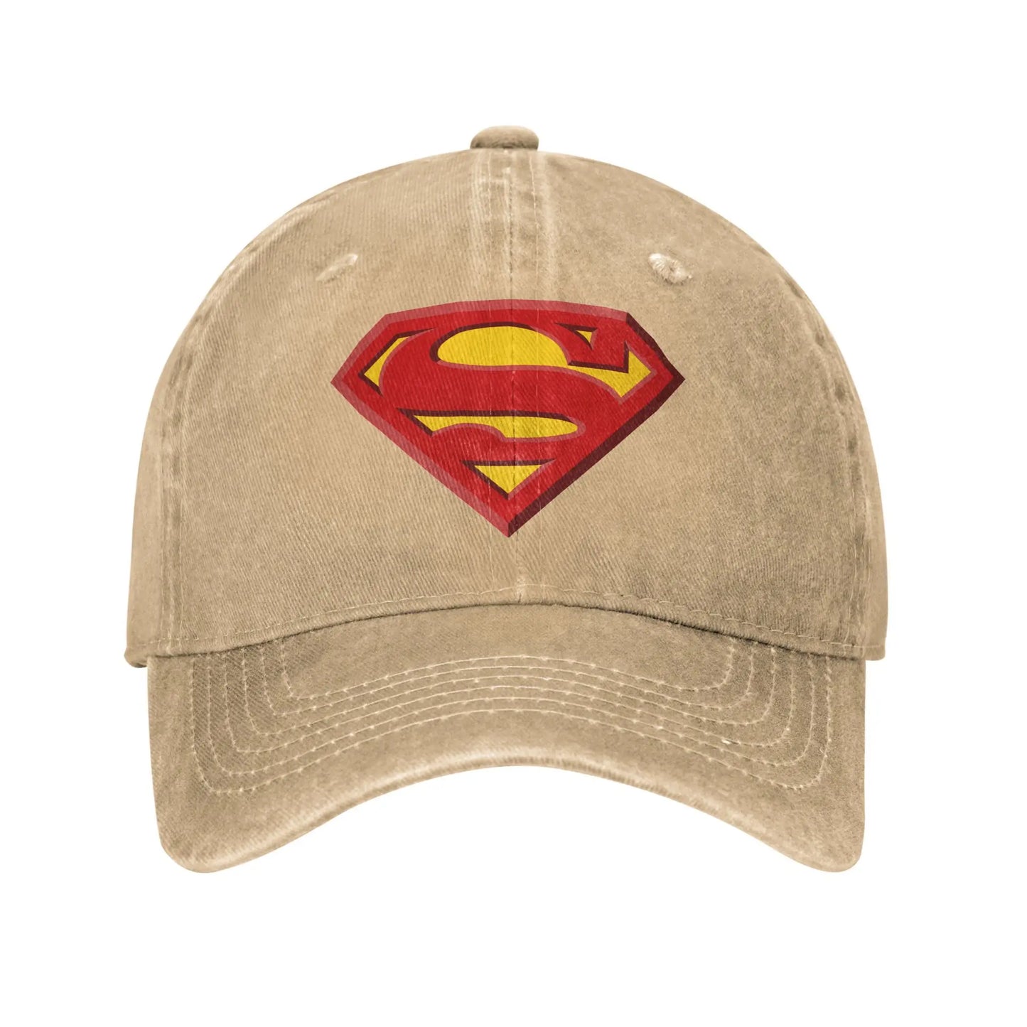 Berretti Da Baseball Unisex Con Logo Superman Estivo Retro Cosplay Stile Vintage Autentico