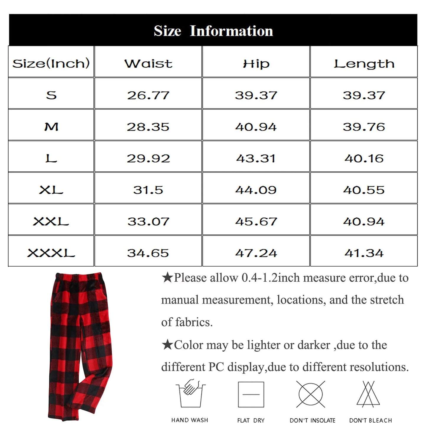 Pantaloni Del Pigiama Da Donna Con Vita Elastica E Scozzesi In Pile Morbidi Con Tasche Peluche