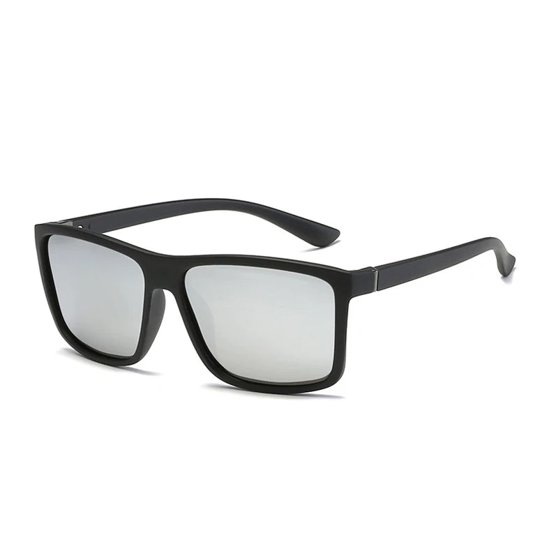 Occhiali da Sole Polarizzati Vintage Quadrati di Lusso per Uomo Donna Moda Arrampicata Guida Antiriflesso UV400