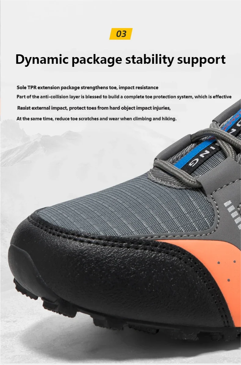 Scarpe Trekking Impermeabili da Uomo Taglia Fino a 48 Escursionismo Alpinismo Campeggio Sneakers da Bici Tattiche