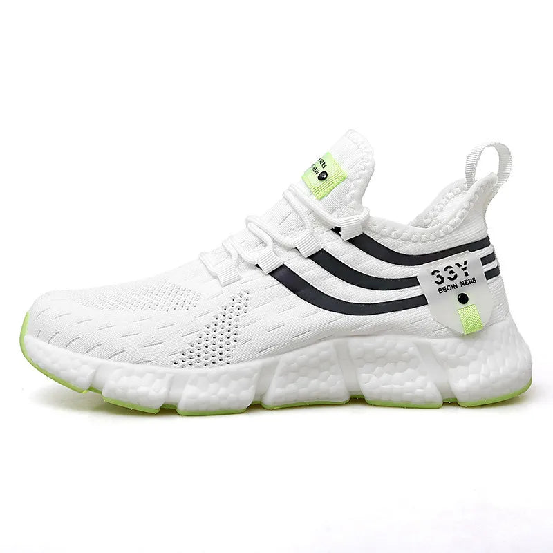 Scarpe Da Ginnastica Da Uomo Unisex Traspiranti Da Corsa Leggere In Maglia Comfort Big Running Scarpe Sportive