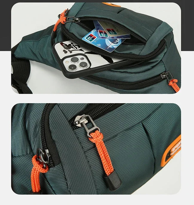Marsupio Portatile Per Uomini e Donne Multifunzionale Di Grande Capacità Antispruzzo Resistente all Usura Da Cantiere