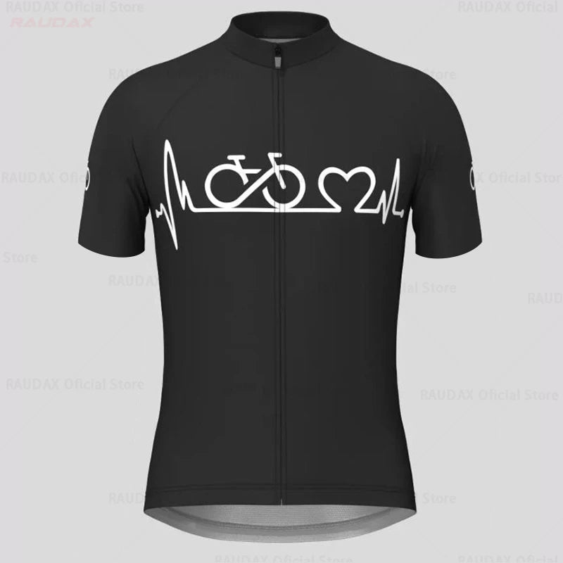 Abbigliamento Da Ciclismo Estivo Per Uomo Kit MTB Maglia Da Ciclismo A Maniche Corte Traspirante Per Bici Da Strada