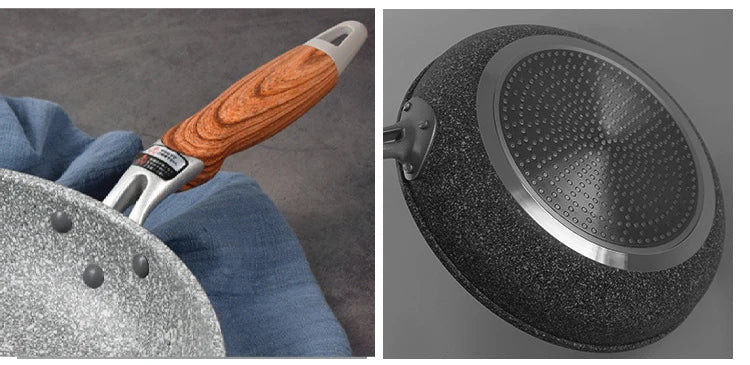 Padella antiaderente padella Wok padella per bistecca domestica Pancake fornello a induzione fornello a gas pentola speciale padella antiaderente durevole