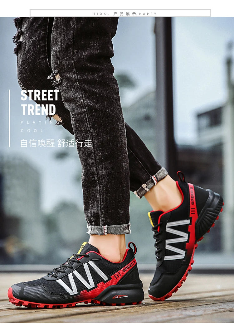 Scarpe Da Ginnastica Da Ciclismo Mountain Bike E Trekking Da Uomo Stile Classico Per Esterno All Aperto Traspiranti