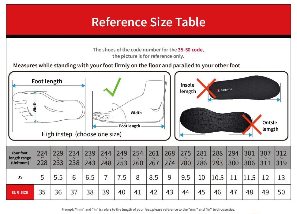 Baasploa Scarpe Da Trekking Uomo Impermeabili Antiscivolo Resistente All Usura Per Esploratori Outdoor M7306