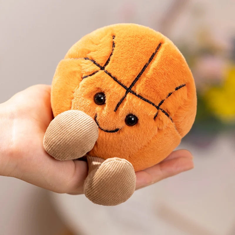 Peluche GDzaccly Sportivi Adorabili Palline Morbide Cuscino Regalo Di Natale Per Ragazzi Basket Calcio Tennis Biliardo