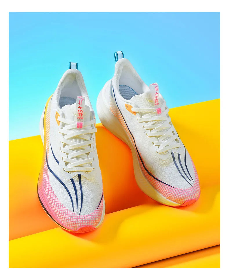Scarpe da Corsa Sound Friction Rabbit 7PR con Piastra in Carbonio Traspiranti Leggere Sneakers Casual Unisex