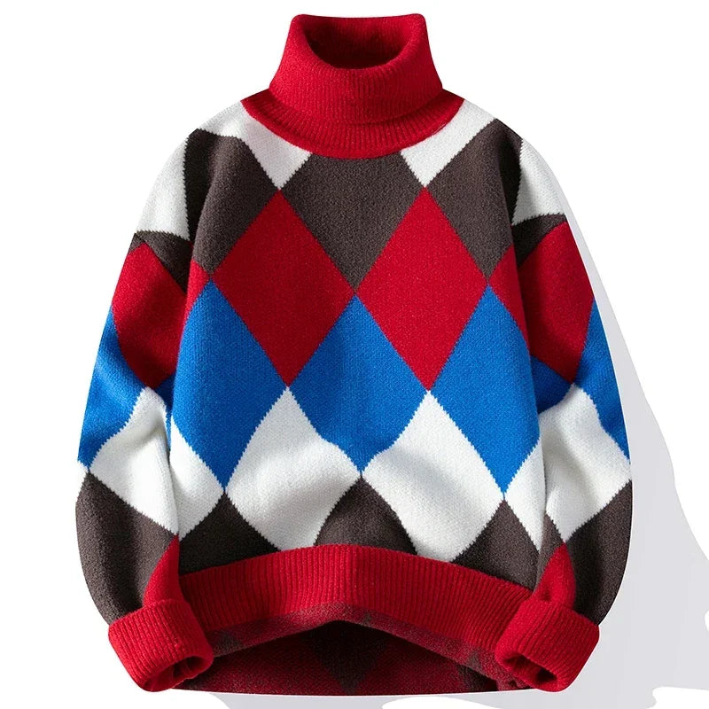 Maglione Uomo Casual Aboorun In Cotone Elasticizzato Spandex Confortevole Morbido